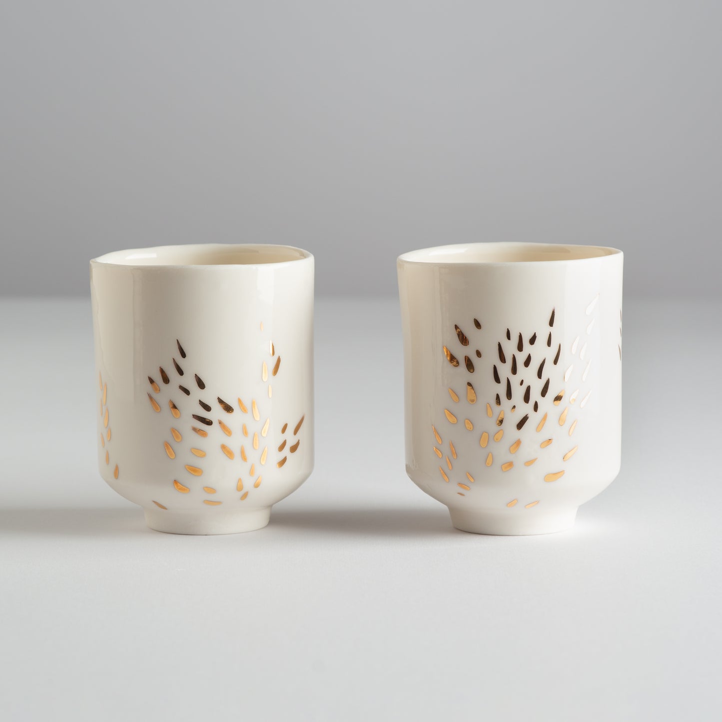 Set of two Junomi translucent cups