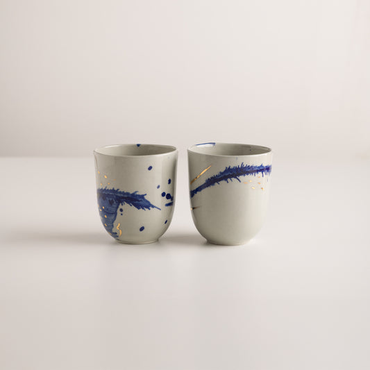 Atlantic Storm / Set of two 200ml cups