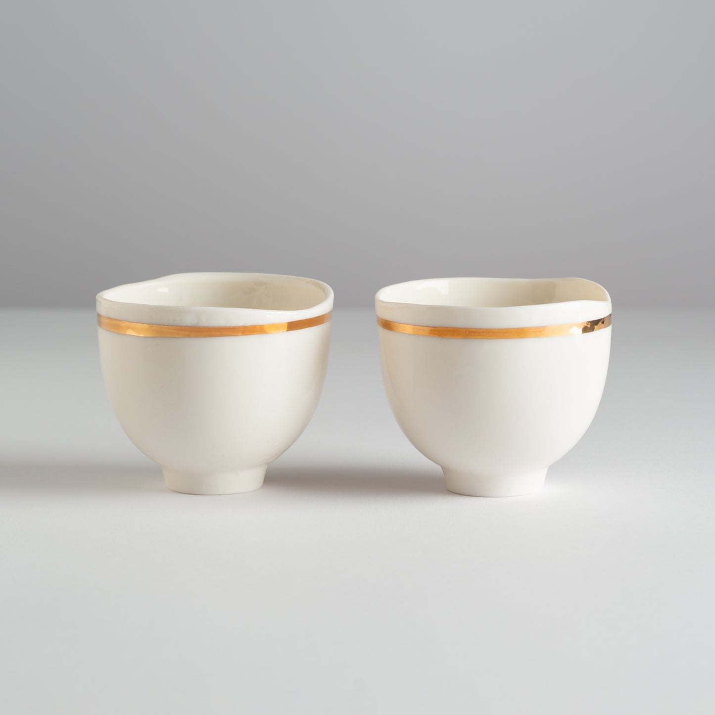 Dve Masala kapućino šolje od prozirnog porcelana