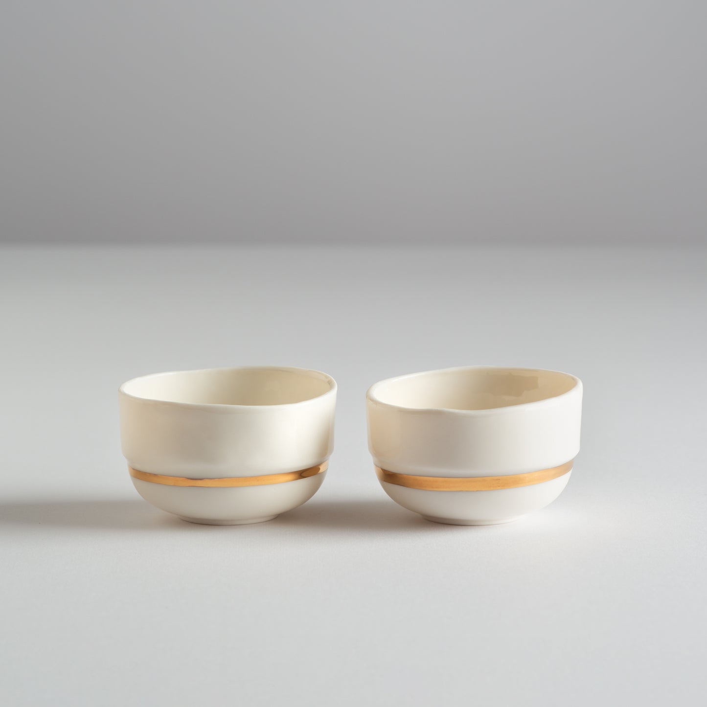 Dve 50ml Lina šolje od prozirnog porcelana