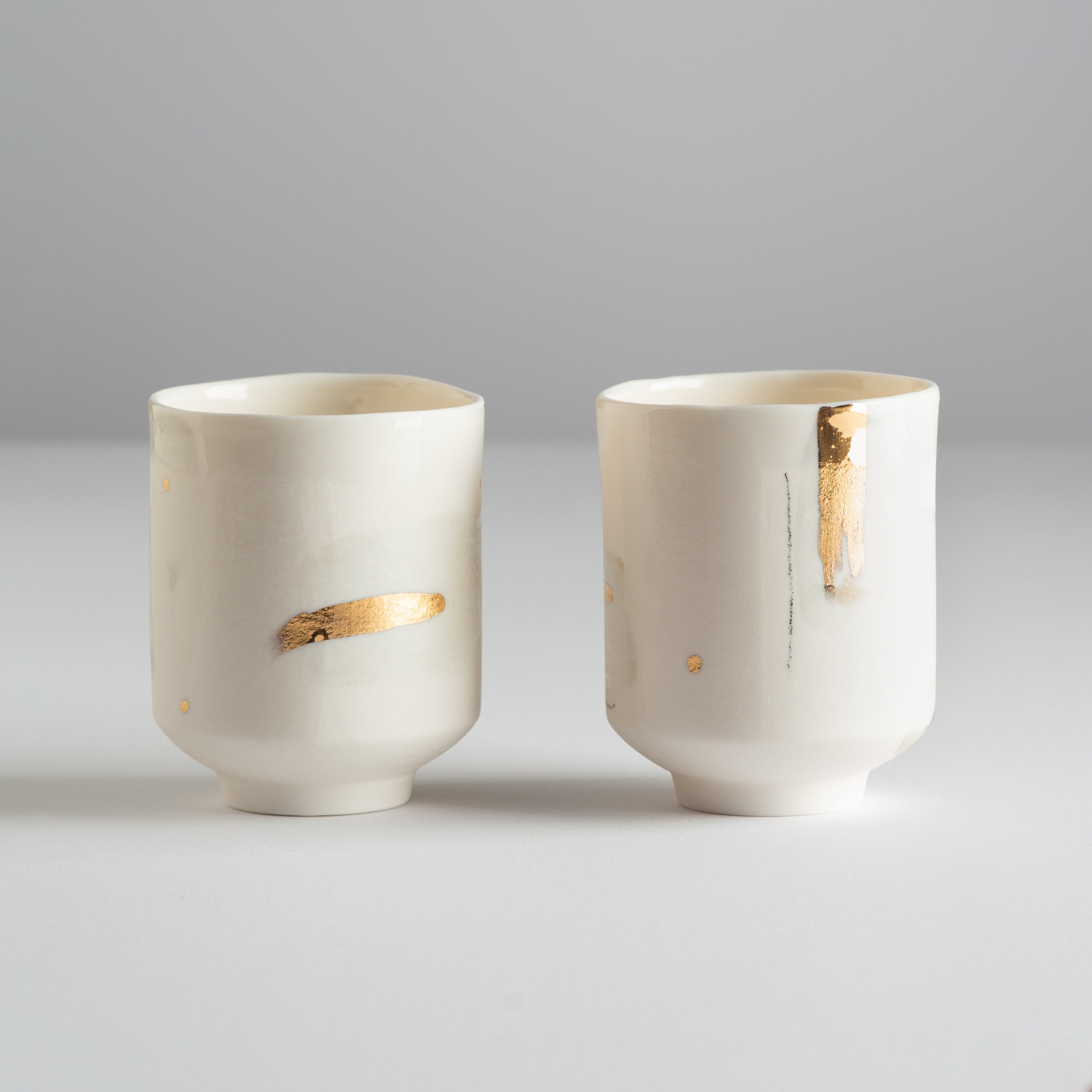 Set of two Junomi translucent cups