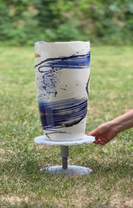 Cobalt vase