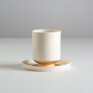 Junomi cup and saucer translucent