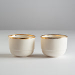 Load image into Gallery viewer, Set of two translucent Lina 150ml cups
