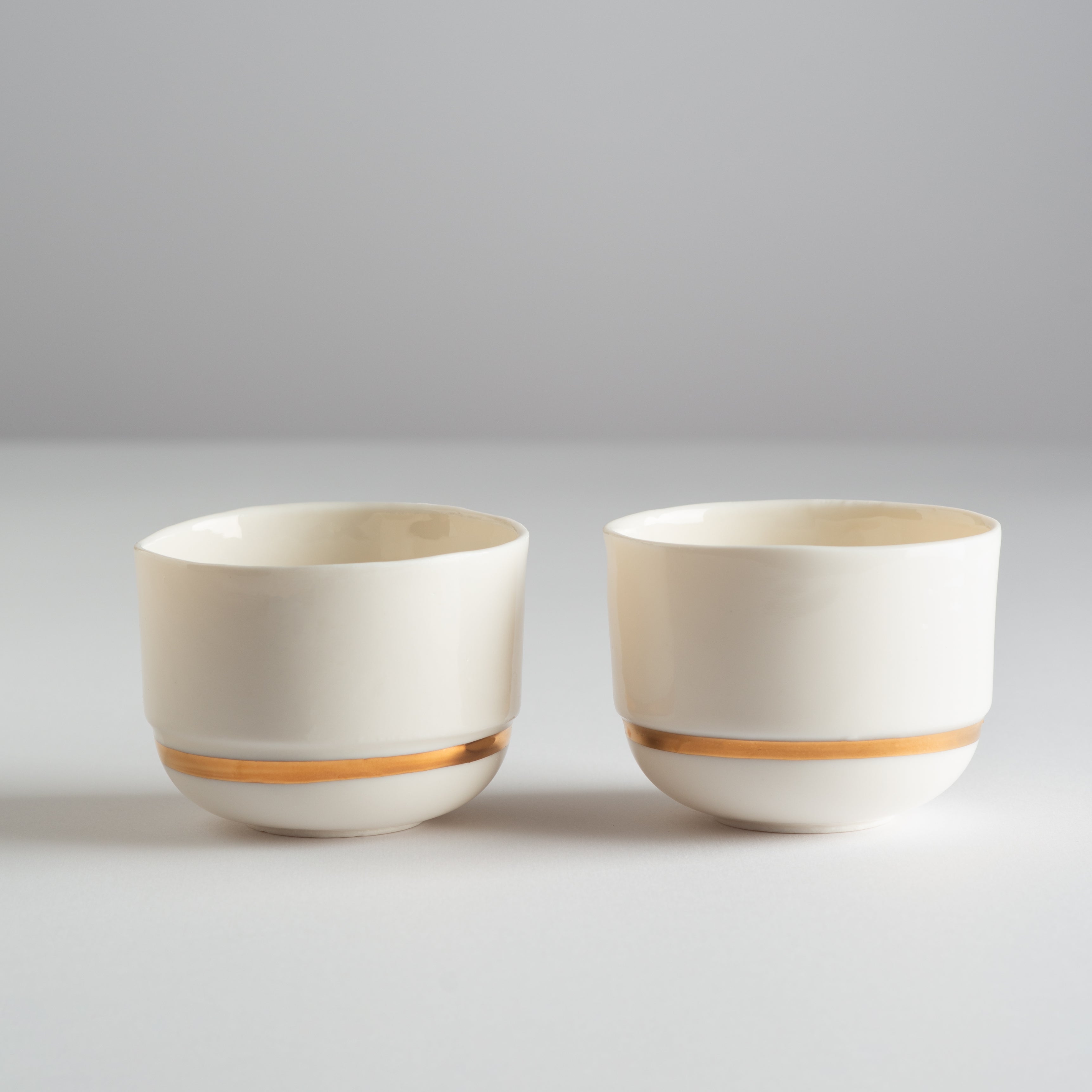 Set of two translucent Lina 150ml cups