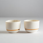 Load image into Gallery viewer, Set of two translucent Lina 150ml cups
