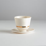 Load image into Gallery viewer, Translucent Kulma 200ml cup with saucer
