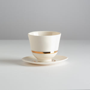 Translucent Kulma 200ml cup with saucer