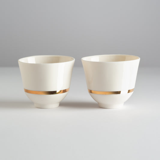 Set of two translucent Kulma 200ml cups