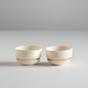 Set of two translucent Lina 50ml cup