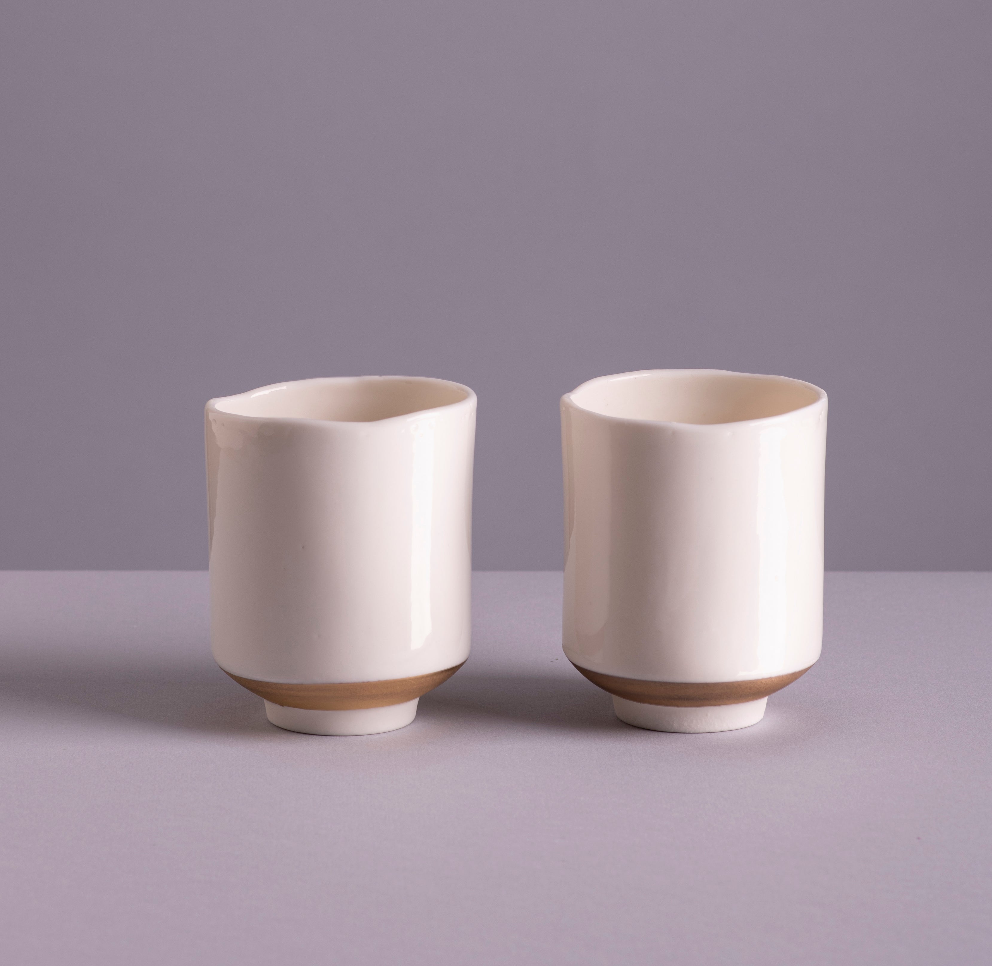 Set of two Junomi translucent cups