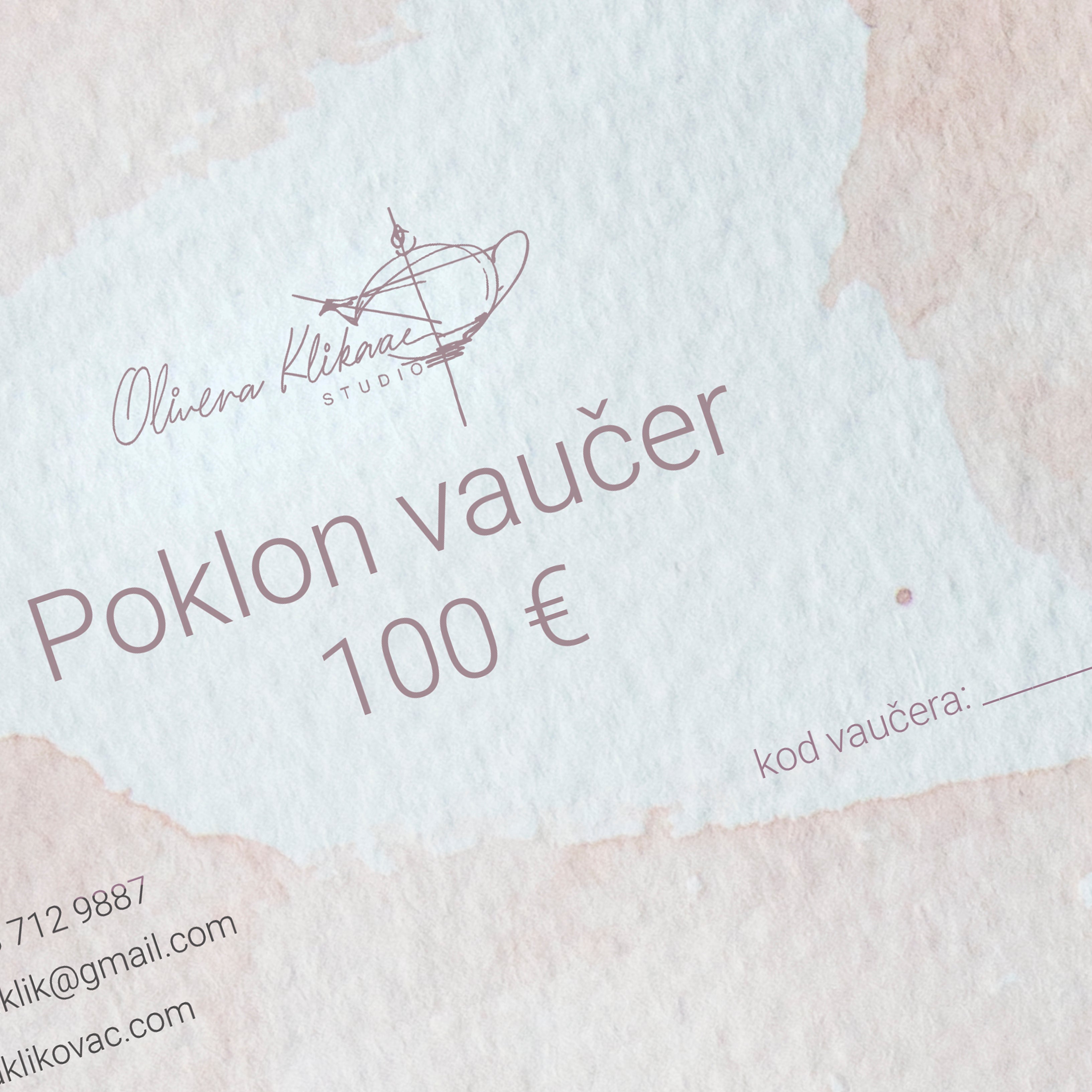 Gift voucher 100