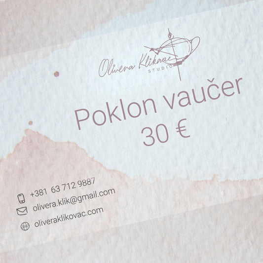 Poklon vaučer 30